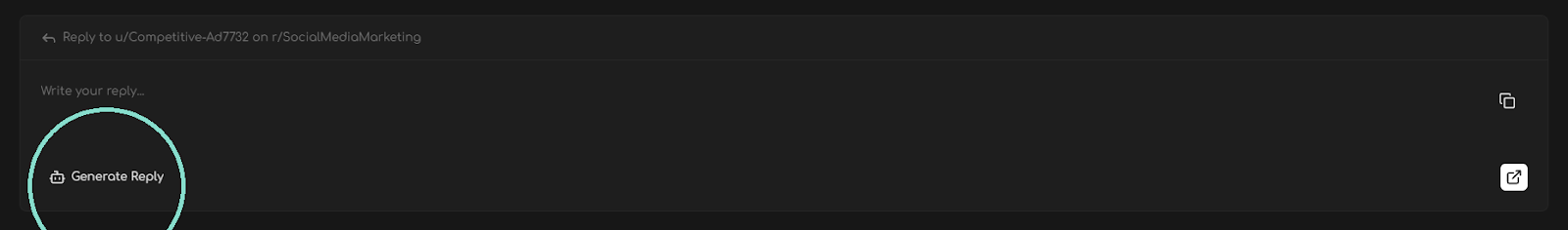 How to generate an AI response.