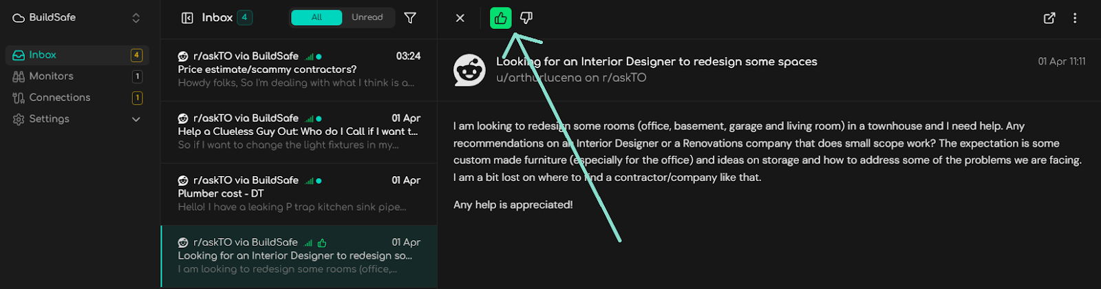 How to rate a match.